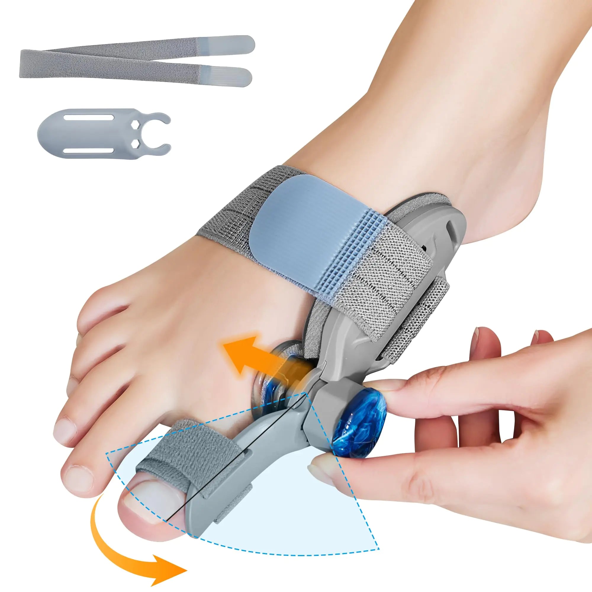 Dynamic and Gradual Realignment System for Hallux Valgus Unisex