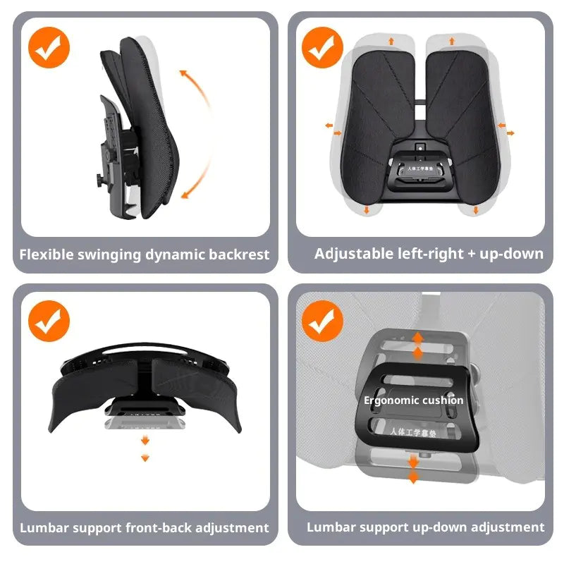 Dynamic Ergonomic Vertebral Support System